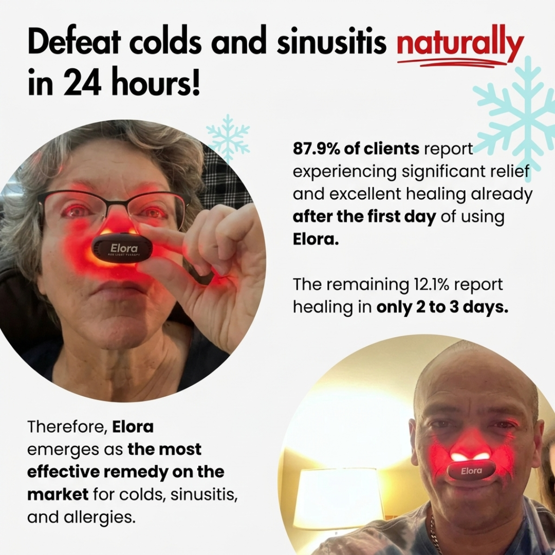 Elora® Red Light Nasal Relief