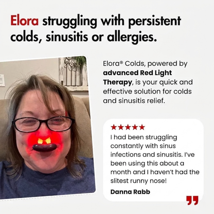 Elora® Red Light Nasal Relief
